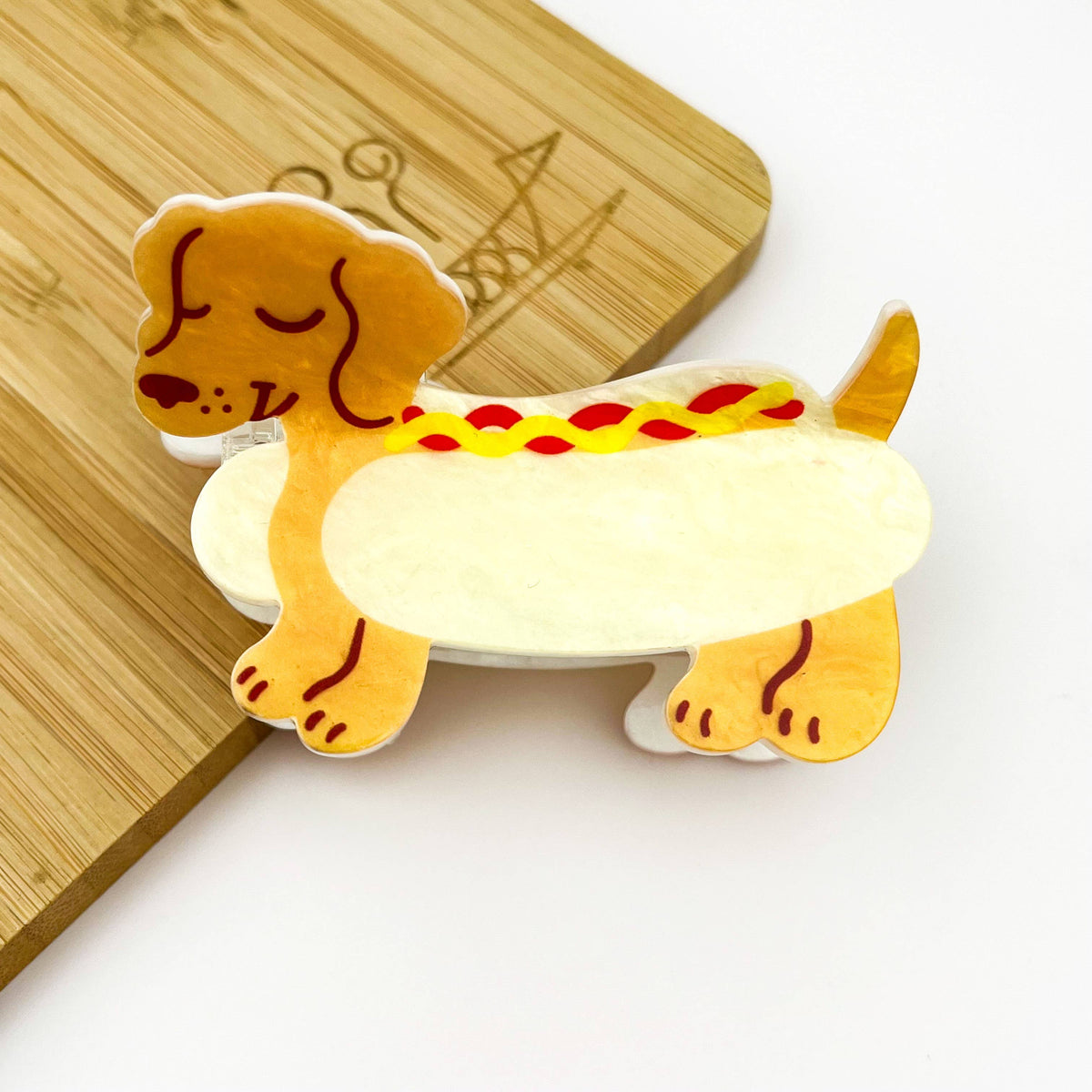 Cute Dog Hair Claw Clip, Creative Animal-Inspired Hair Clip