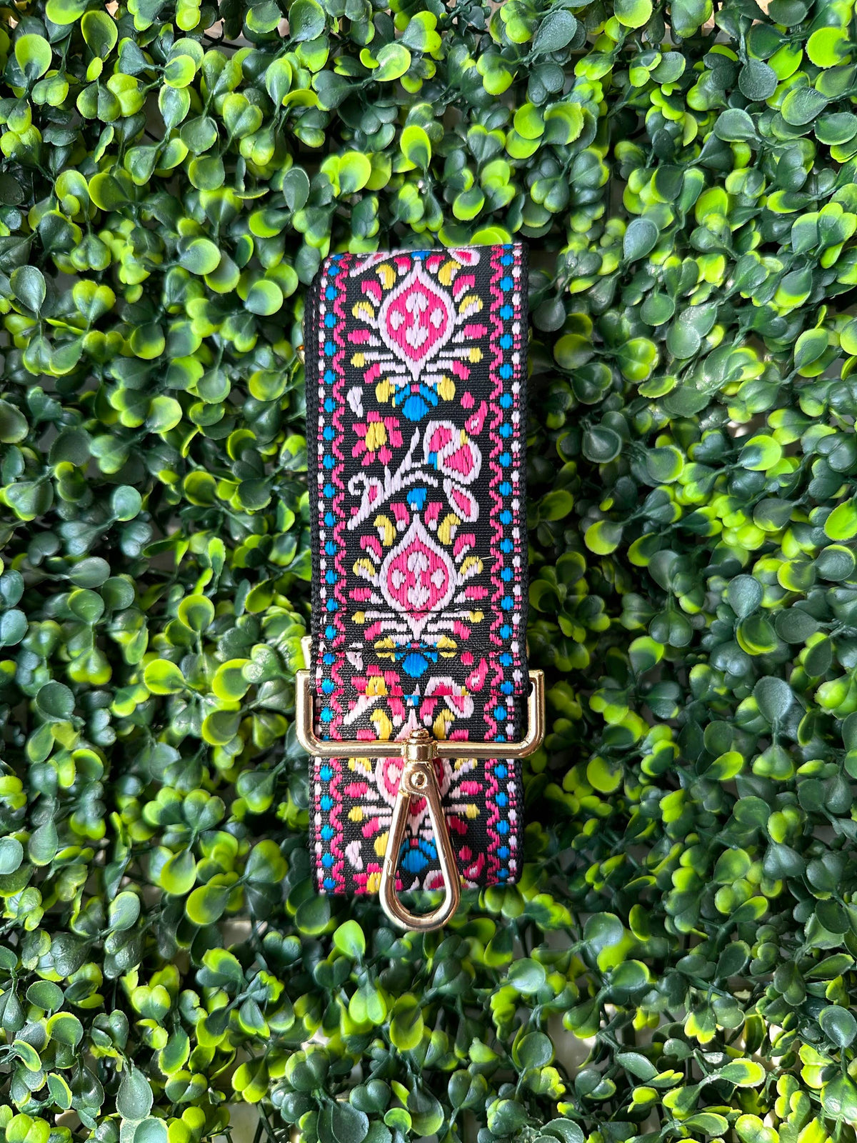 Boho Pattern Adjustable Handbag Strap for Guitar