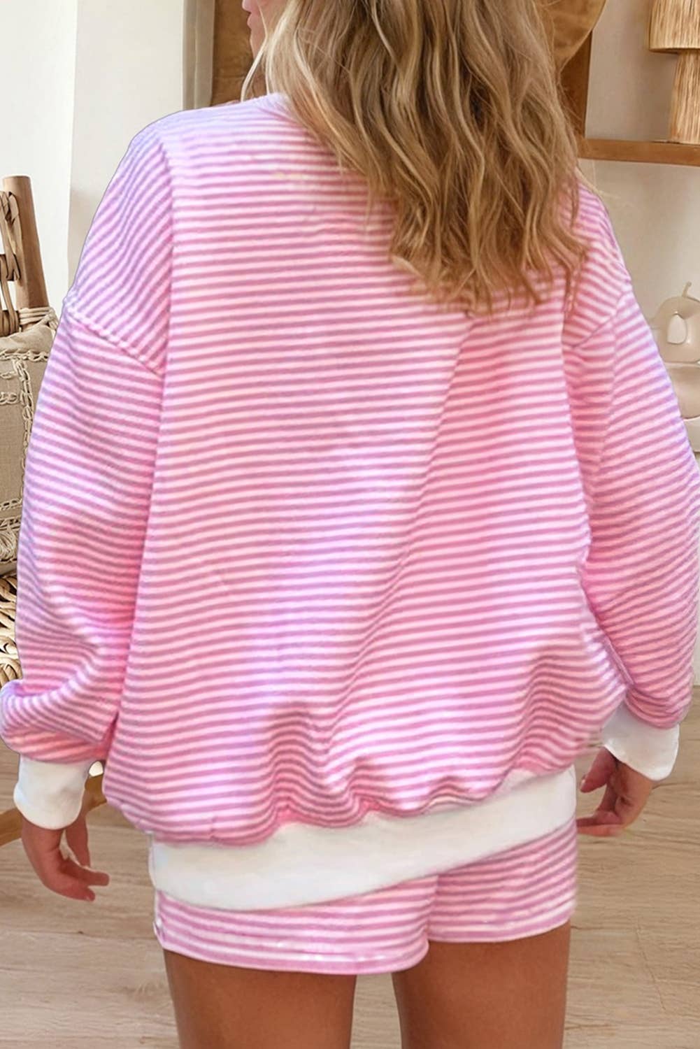 Oversize Mock Neck Set