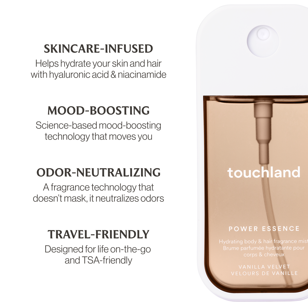 Vanilla Velvet Power Essence Body & Hair Fragrance Mist