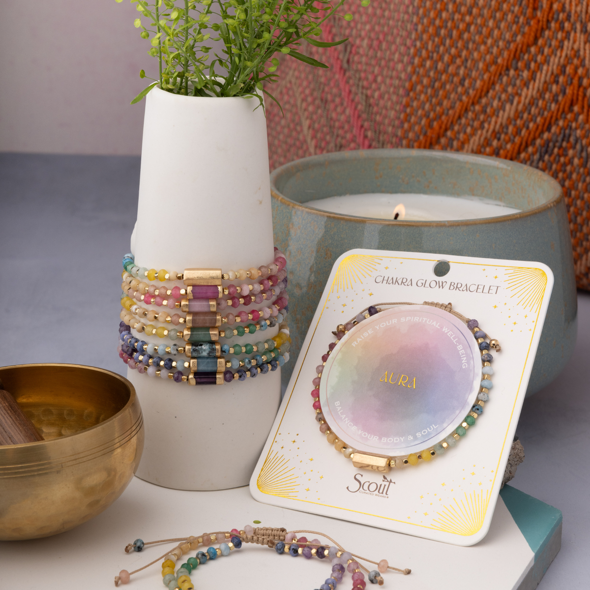 Chakra Glow Bracelet - Confidence/Solar Plexus/Gold
