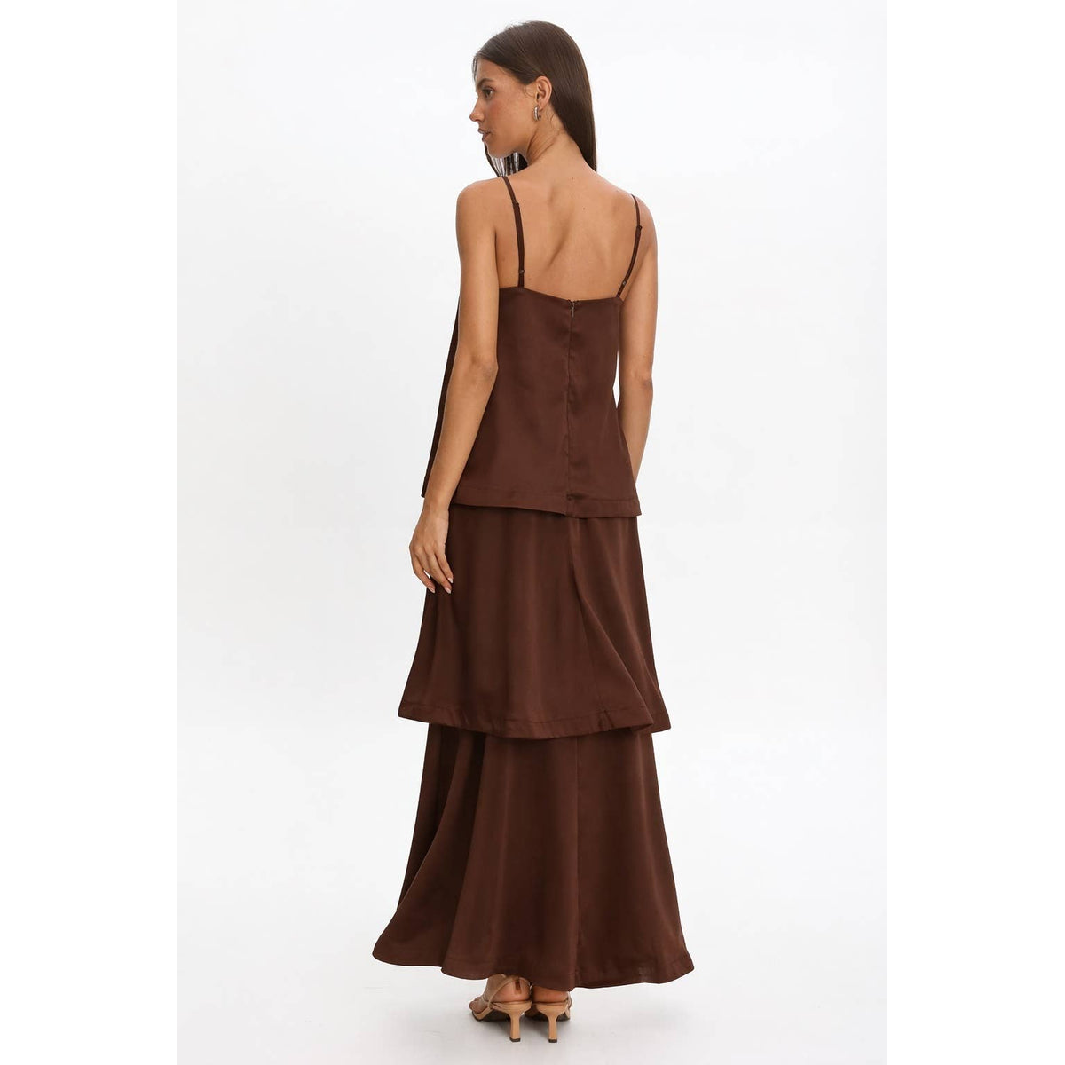 Layered Flowy Maxi Dress