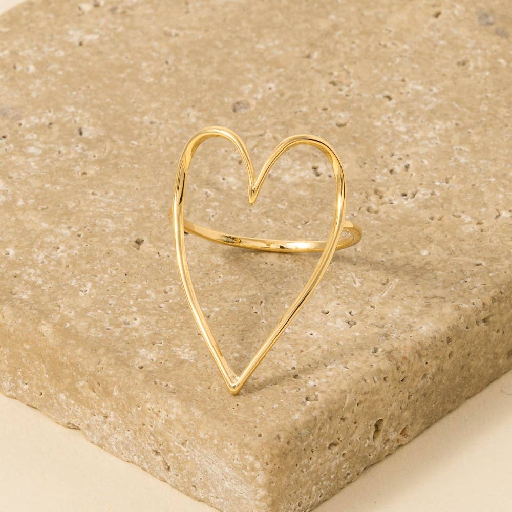 Heart Cut Out Ring