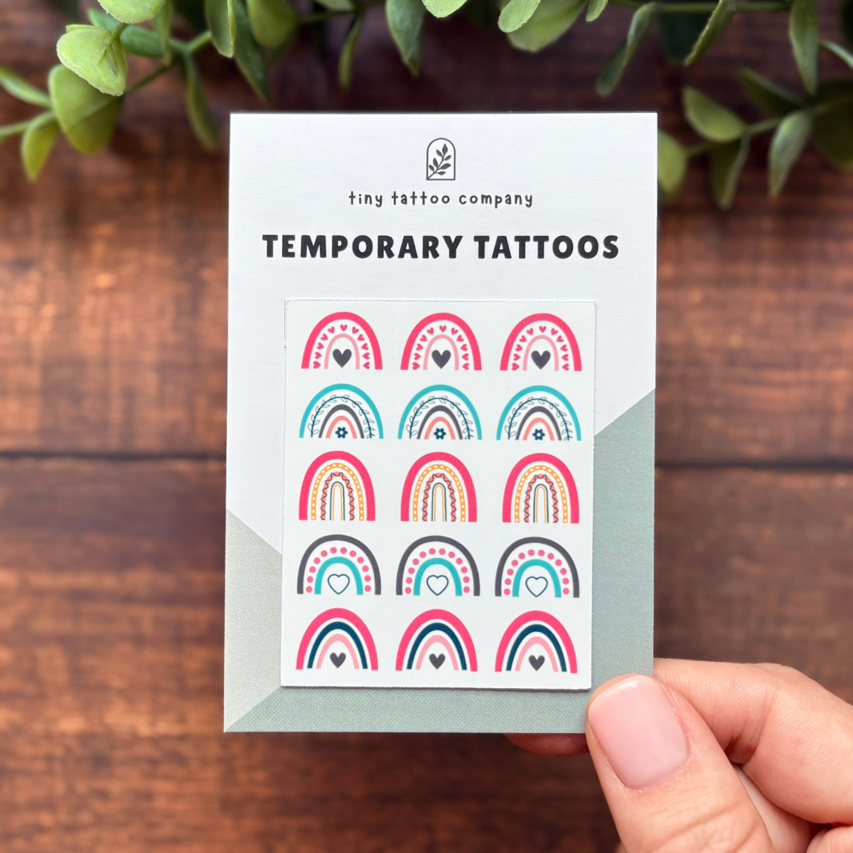 Rainbow Temporary Tattoo Pack 💗