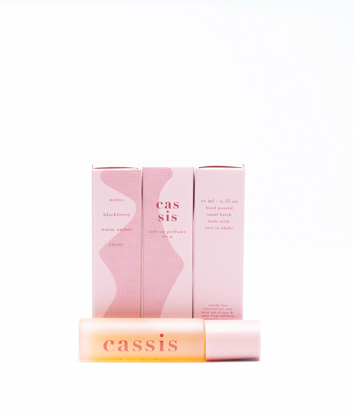No. 9 cassis (formerly blackberry amber) • clean perfume • roll-on