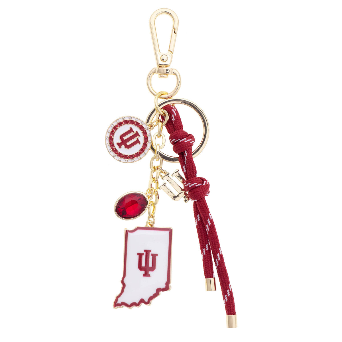 Indiana Hoosiers Cluster Bag Charm