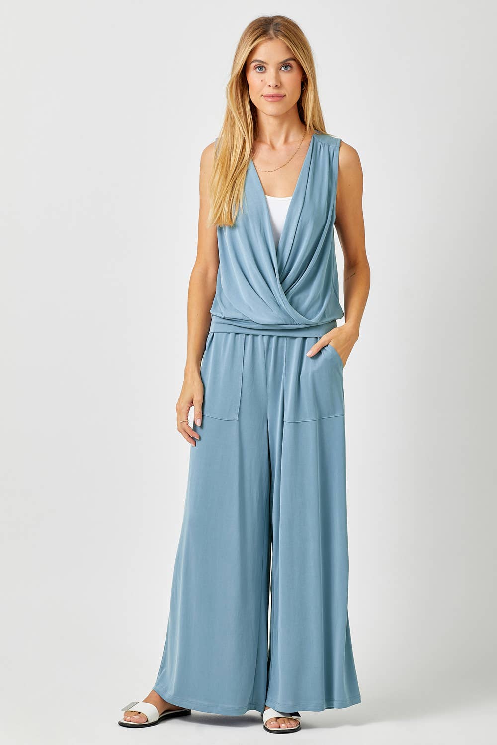 Modal Wide Leg Pants