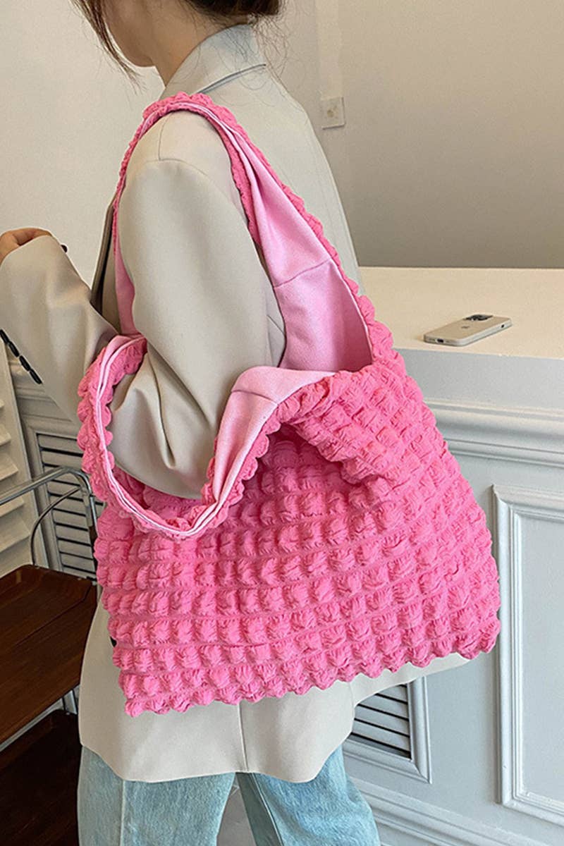 Lightweight Puffy Tote Bag