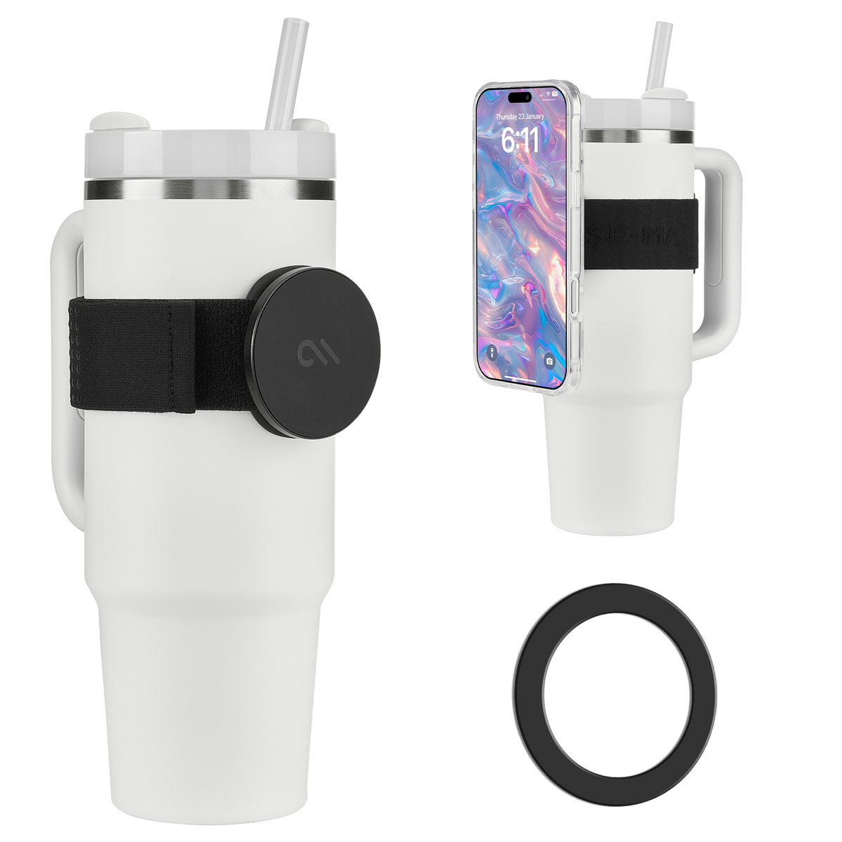 MagSafe Water Bottle Phone Holder