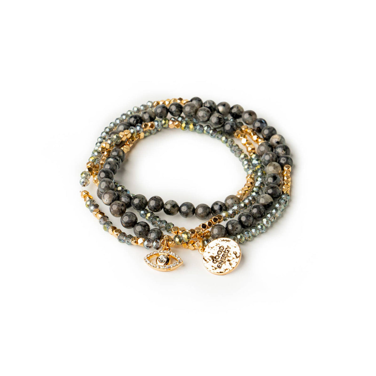 Soul Stacks Terra Stone Wrap Bracelet & Necklace Assortment