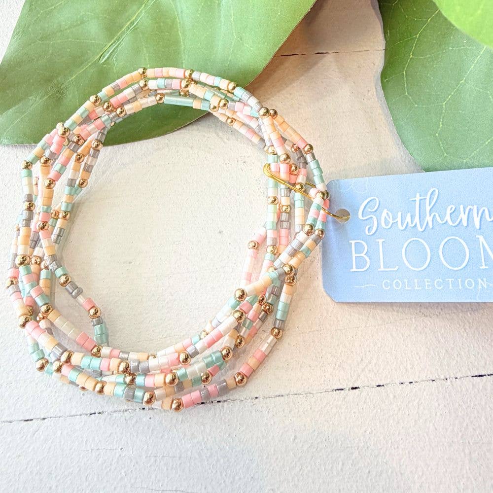 Golden Pastels Bracelet Stack