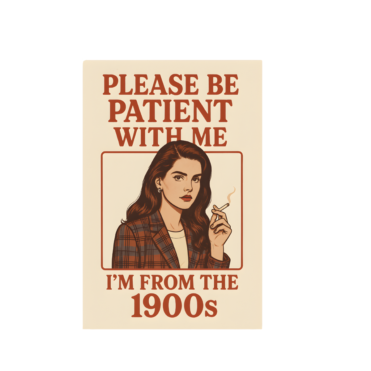 I'm From the 1900s Vinyl Sticker