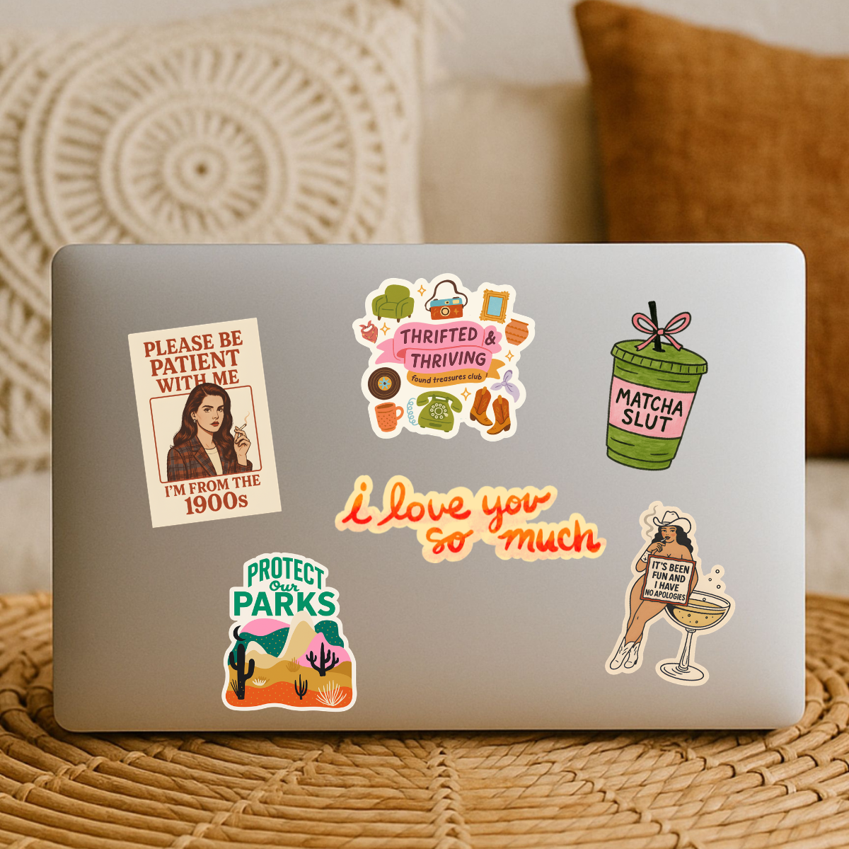 I'm From the 1900s Vinyl Sticker