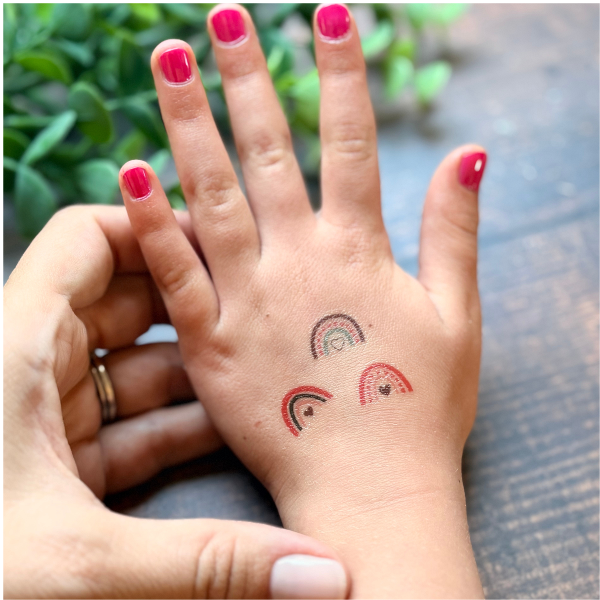 Rainbow Temporary Tattoo Pack 💗