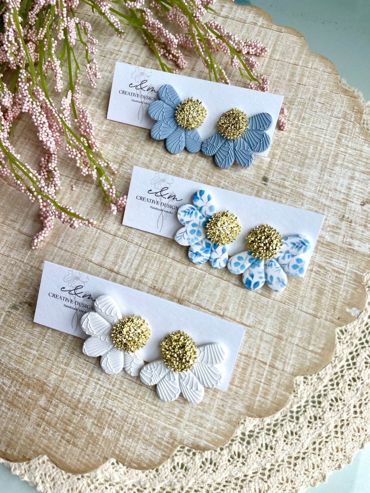 Flower Studs