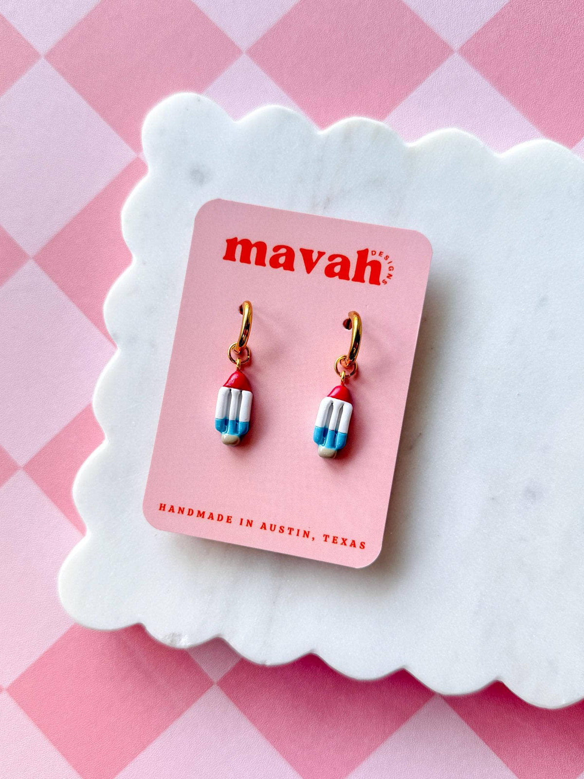 4th of July Charms Summer Treat Earrings