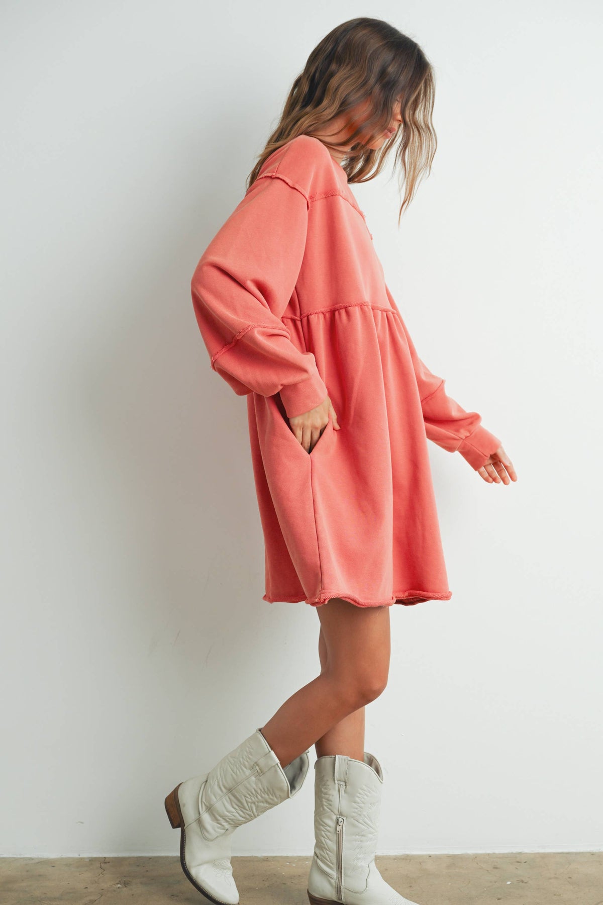 Full Sleeve Winter Mini Dress
