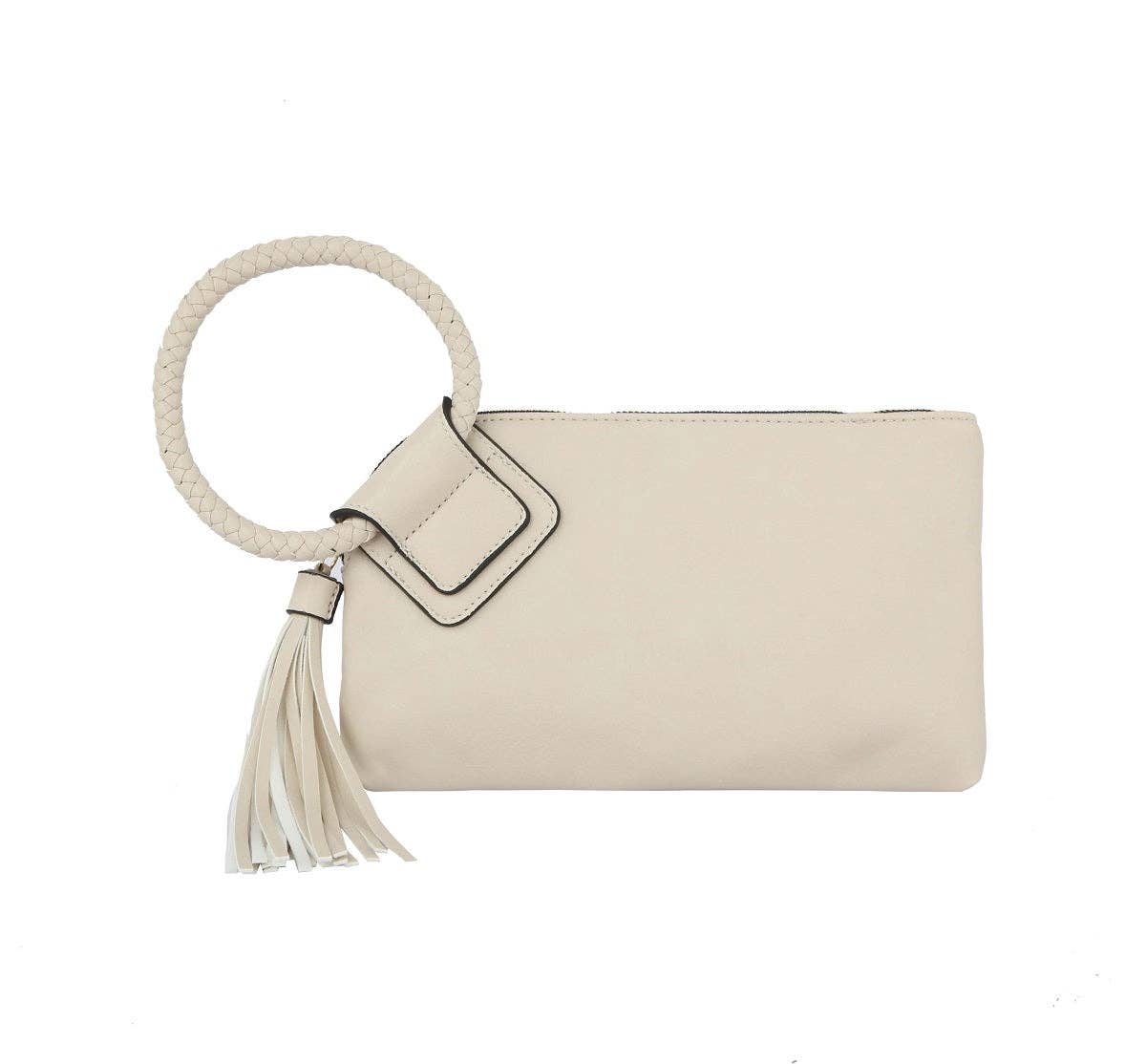 Soft Vegan Leather Wristlet/Clutch