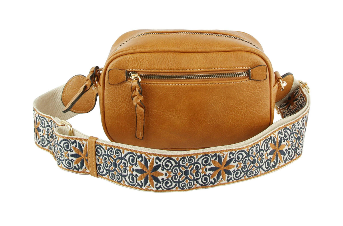Boho Guitar Strap Women's Crossbody Bag
