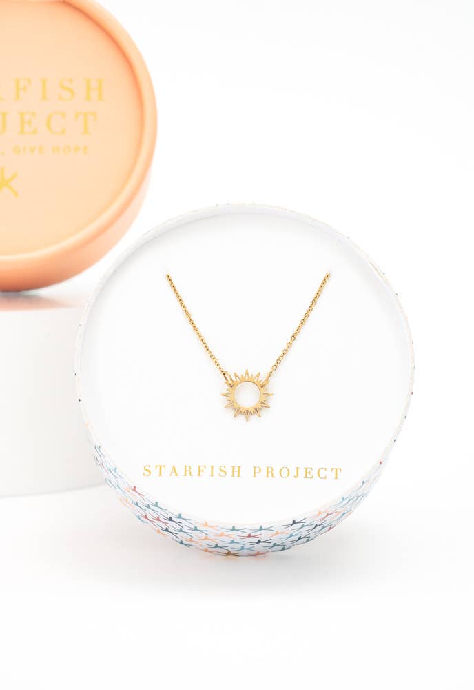 Mallory Gold Necklace