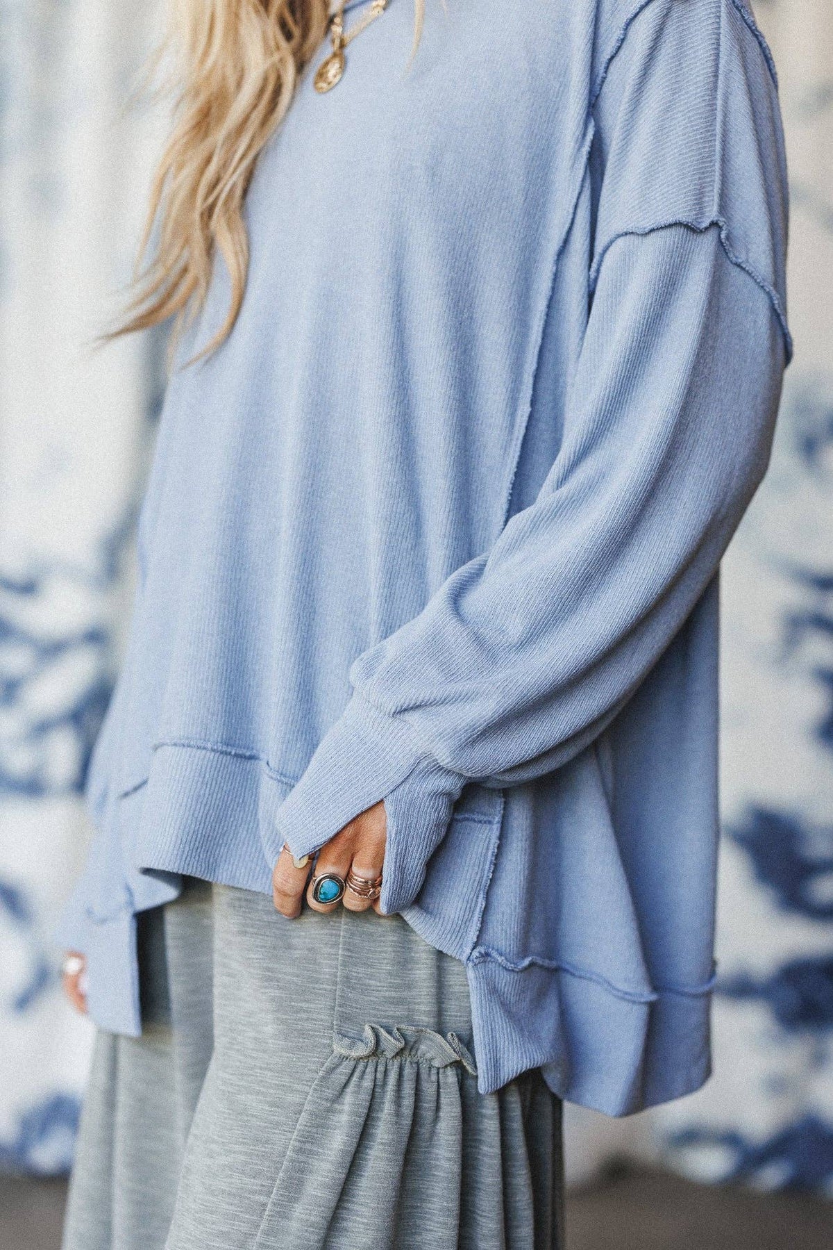 Sunset Dreamer Top - Denim