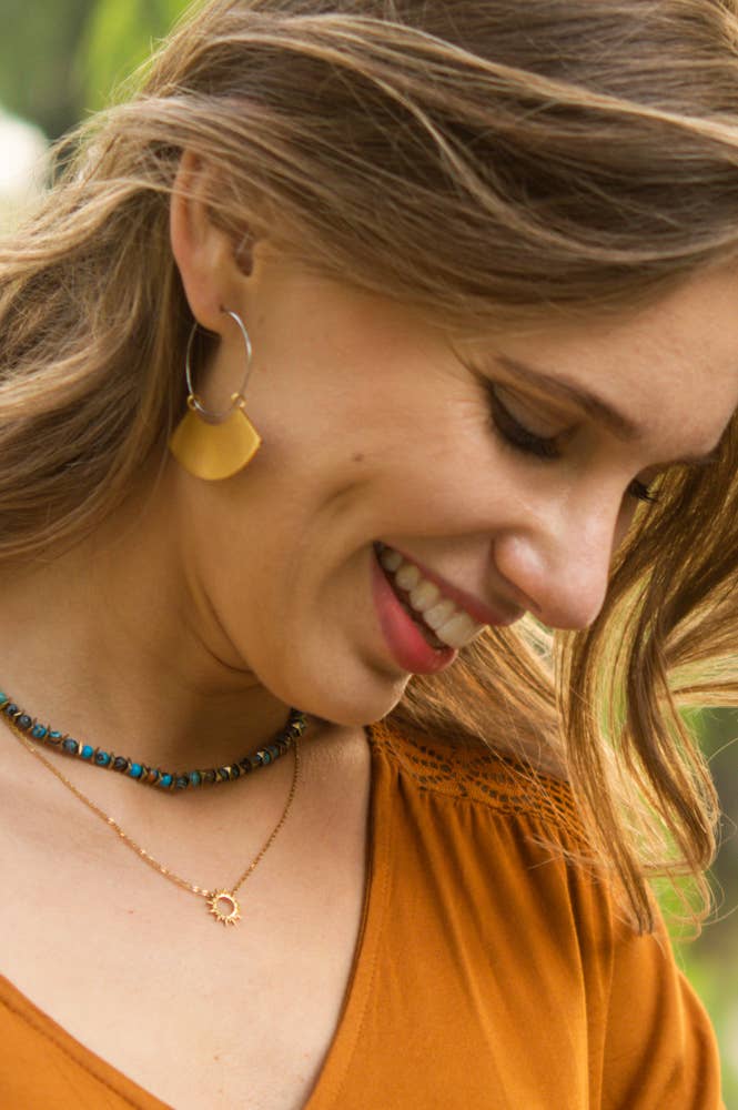 Mallory Gold Necklace