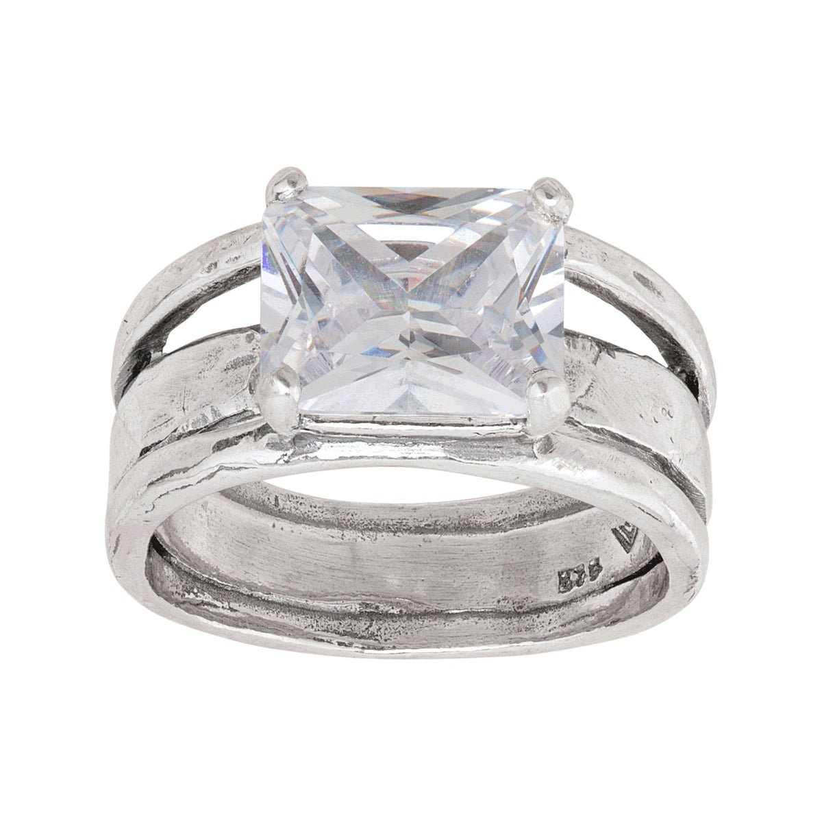 Silpada 'Sevilla Later' Cubic Zirconia Ring in Ste