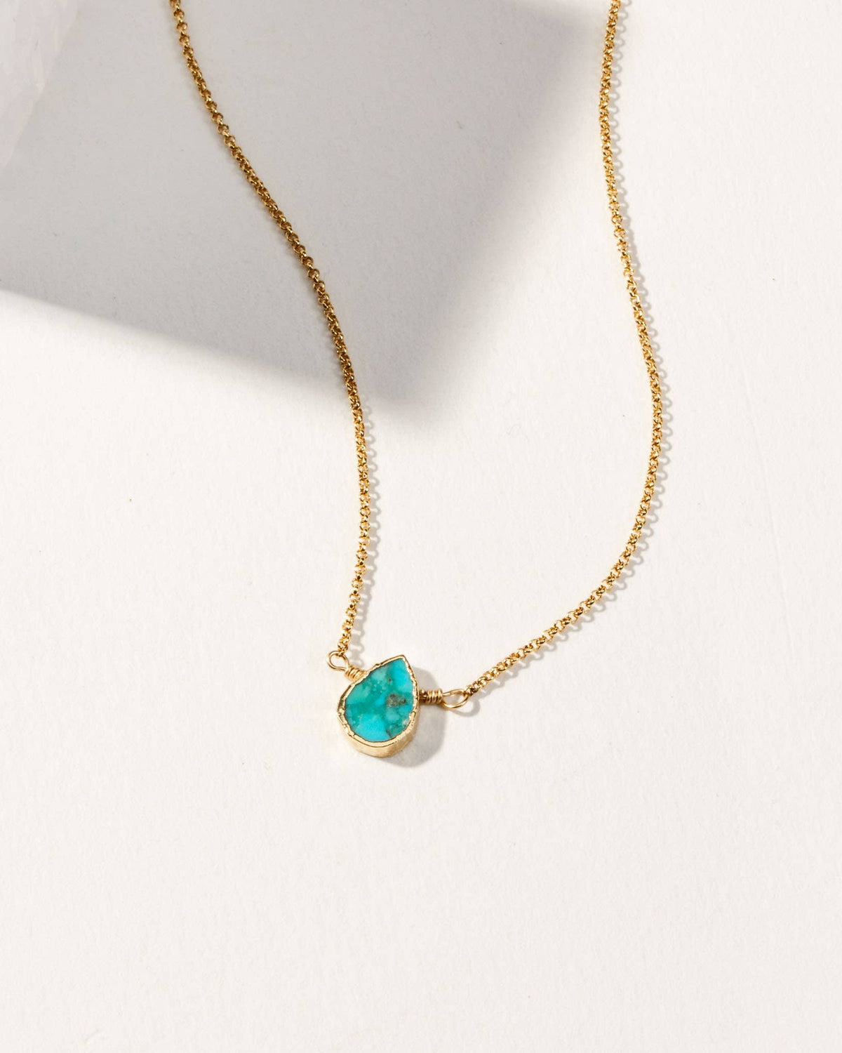Delicate Turquoise Gemstone Necklace