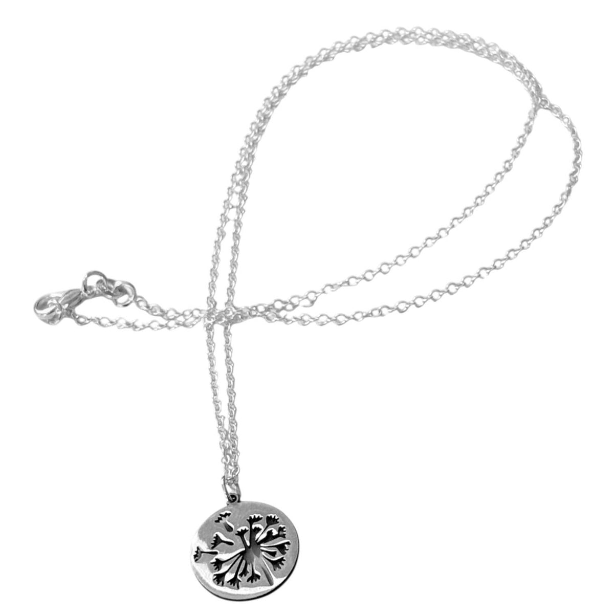 Wildflower Dandelion Pendant Necklace