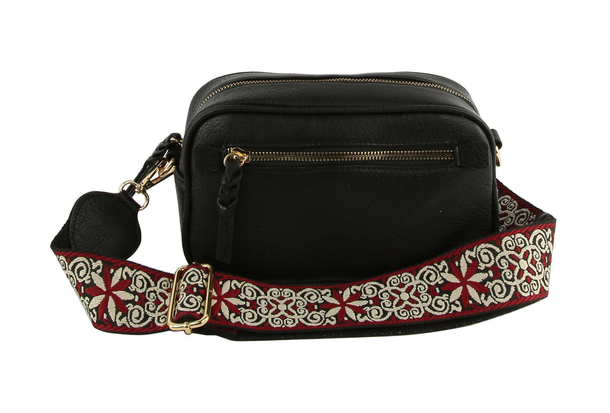 Boho Guitar Strap Women's Crossbody Bag