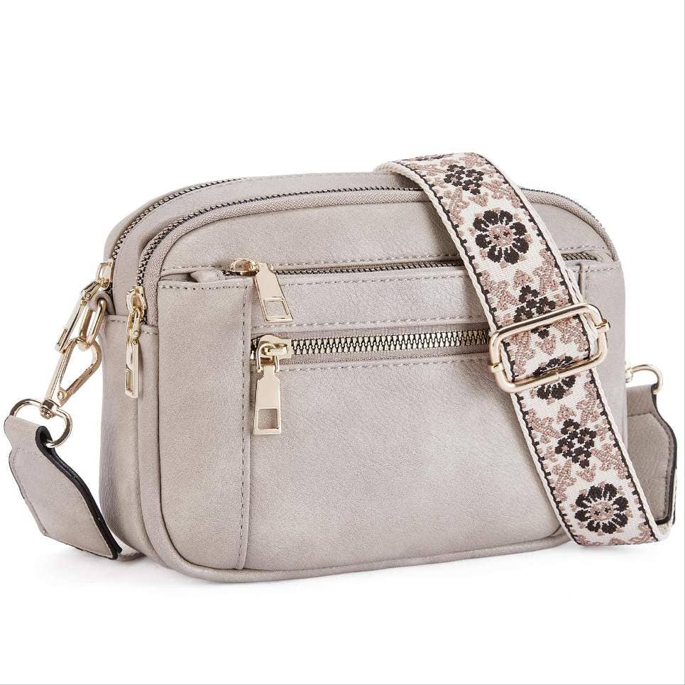 Harper Crossbody Bag with Guitar Strap