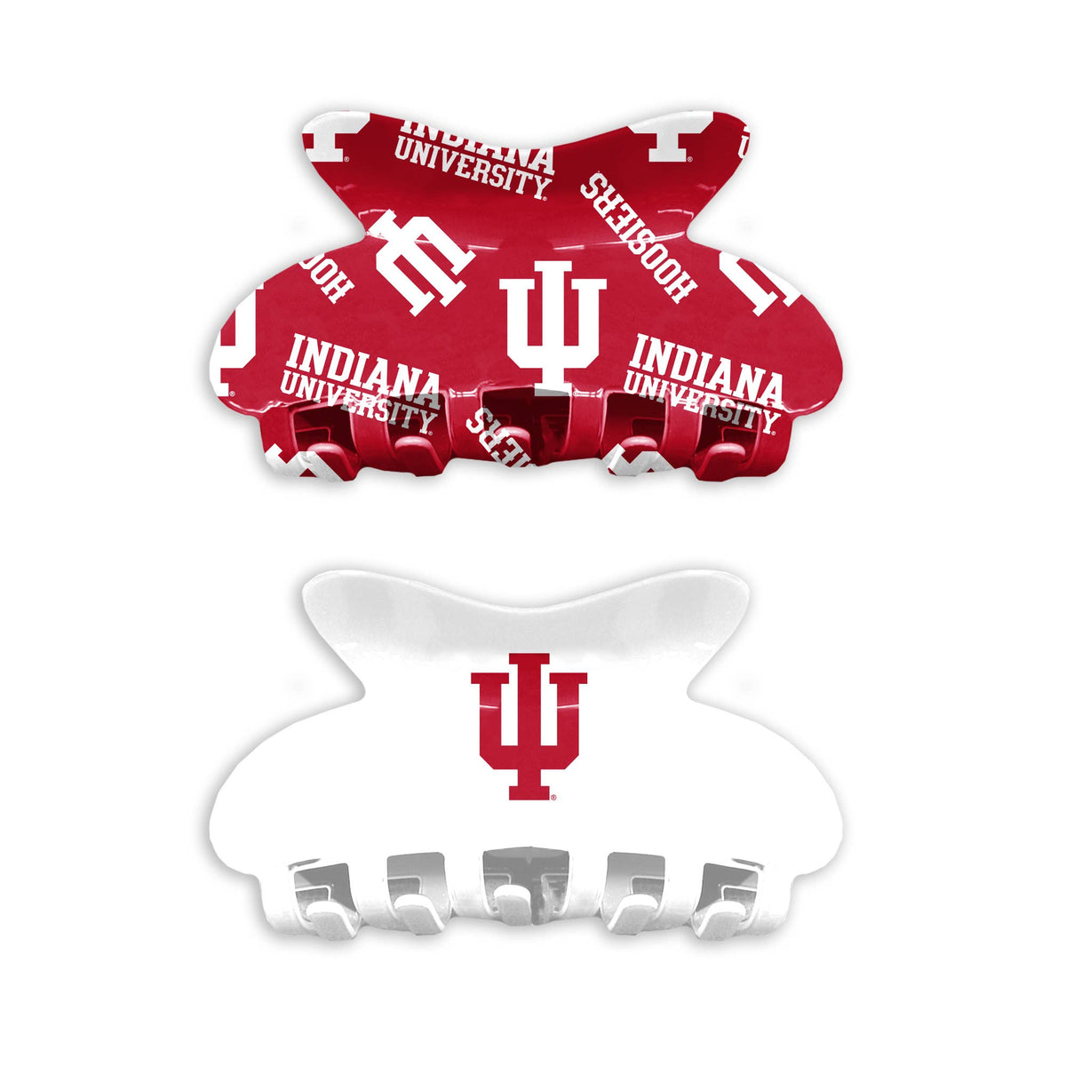 NCAA Indiana Hoosiers Team Hair Claw Set