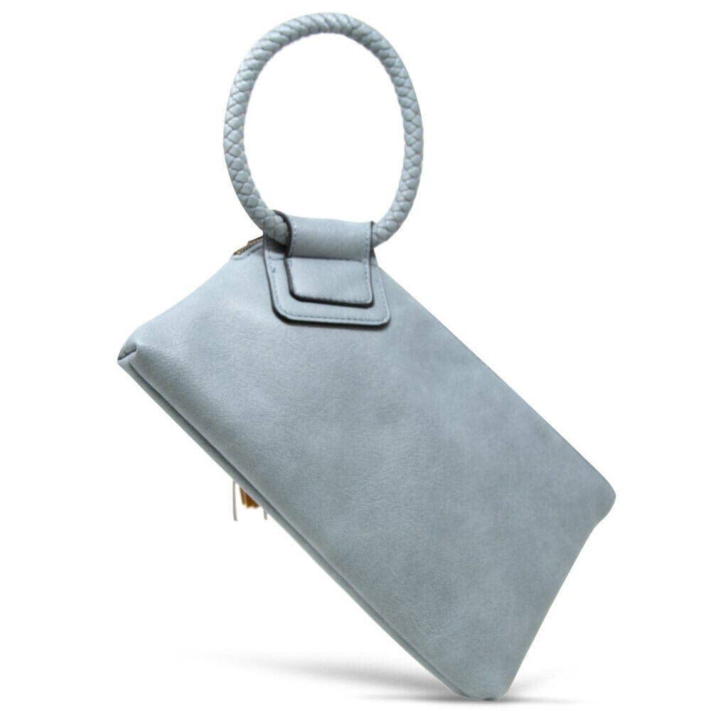 Soft Vegan Leather Wristlet/Clutch