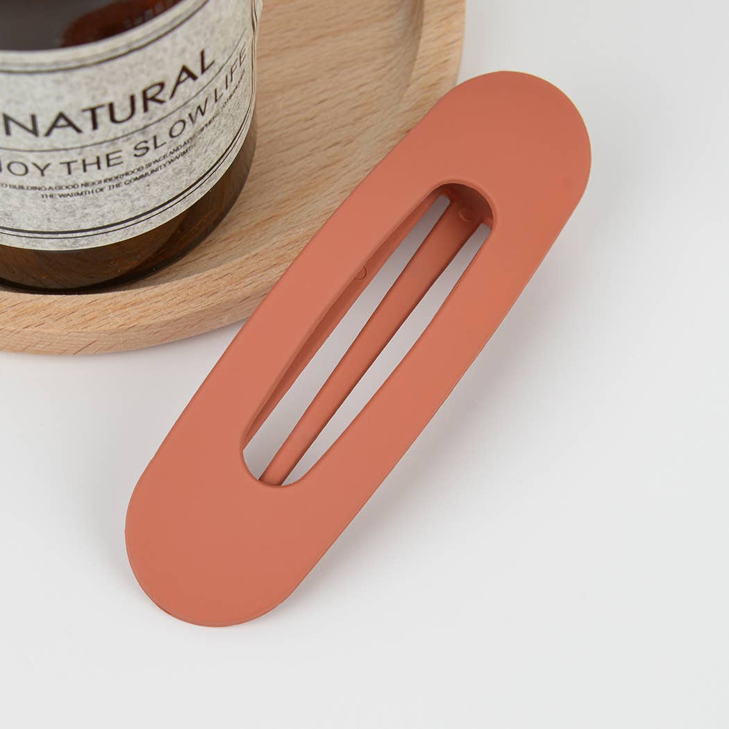 Solid Color Matte Duckbill Clip