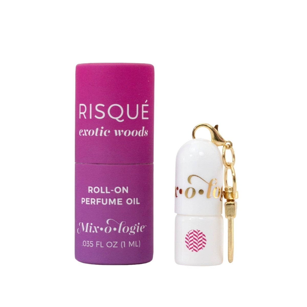 Risqué (exotic woods) Keychain Mini Roll-On Perfume (1mL)