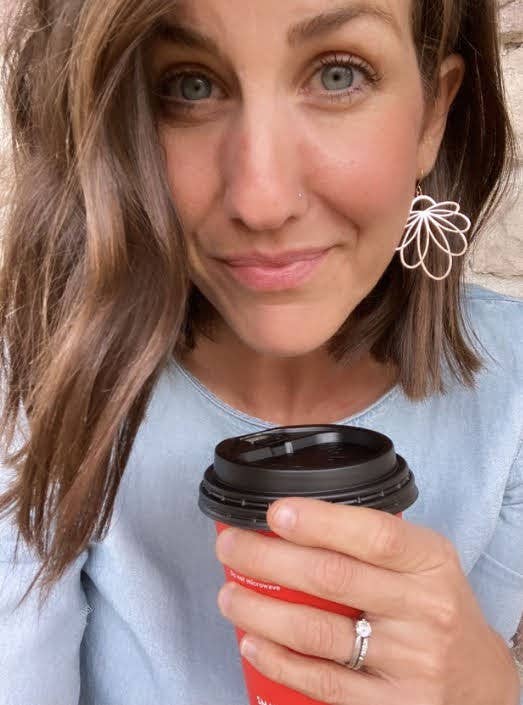 Silver Loopy Metal Earrings