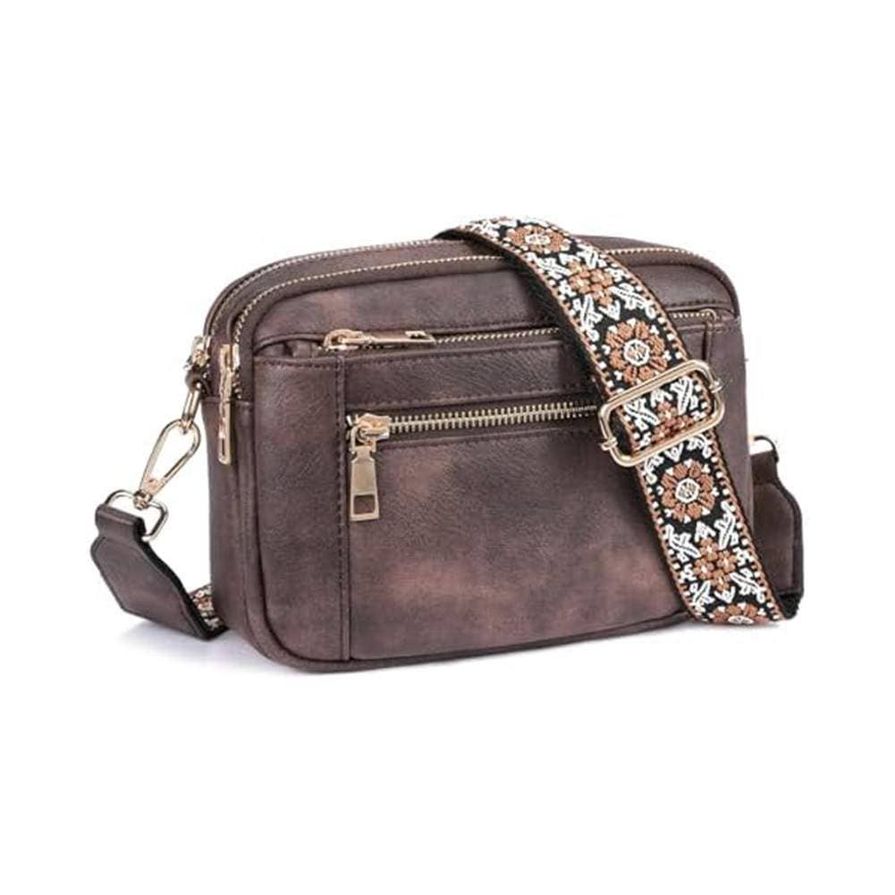 Harper Crossbody Bag with Guitar Strap