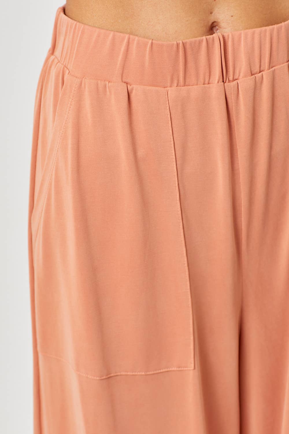 Modal Wide Leg Pants