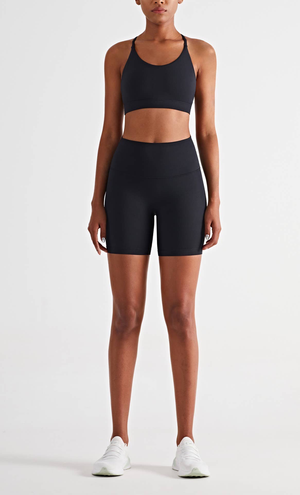 Luna High Waist Mid-Thigh Biker Short