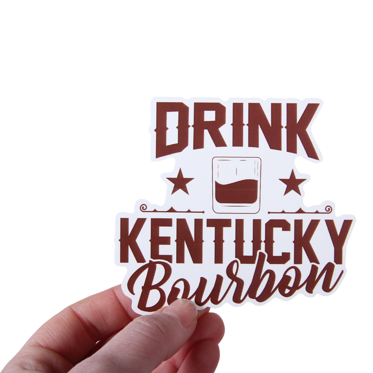 Drink Kentucky Bourbon Vinyl Sticker
