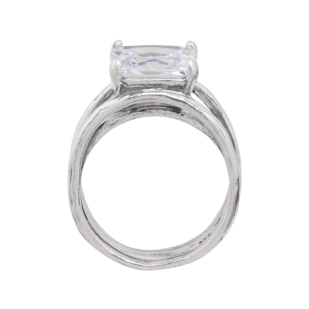 Silpada 'Sevilla Later' Cubic Zirconia Ring in Ste