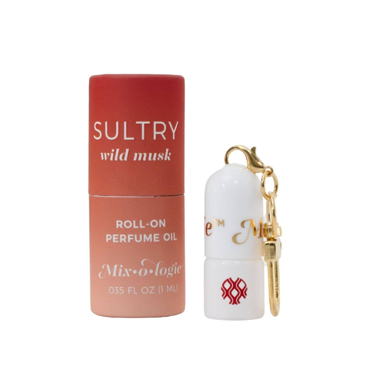 Sultry (wild musk) Keychain Mini Roll-On Perfume (1 mL)