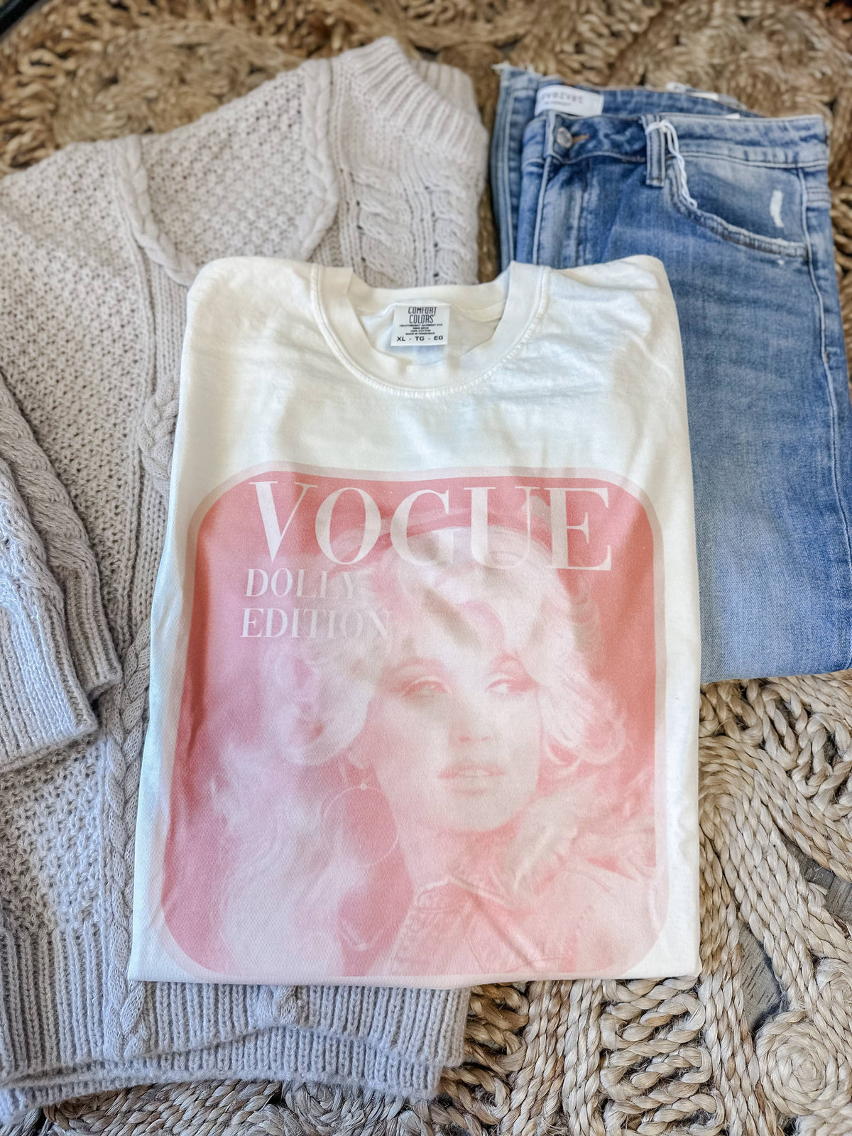 Dolly Vogue Comfort Colors Graphic T-shirt