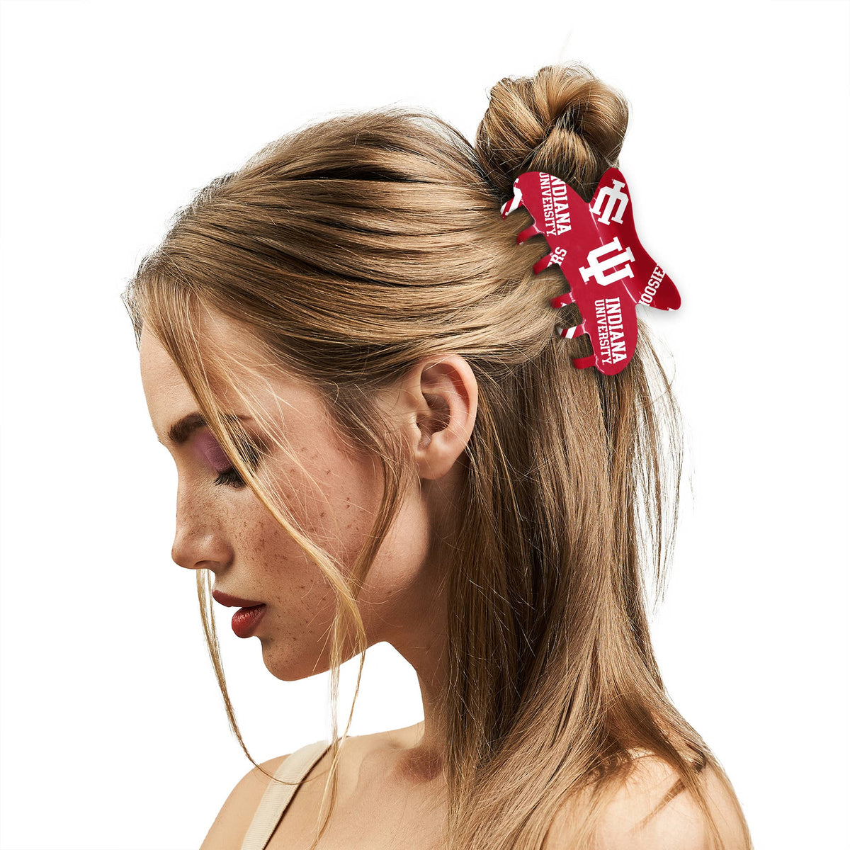 NCAA Indiana Hoosiers Team Hair Claw Set