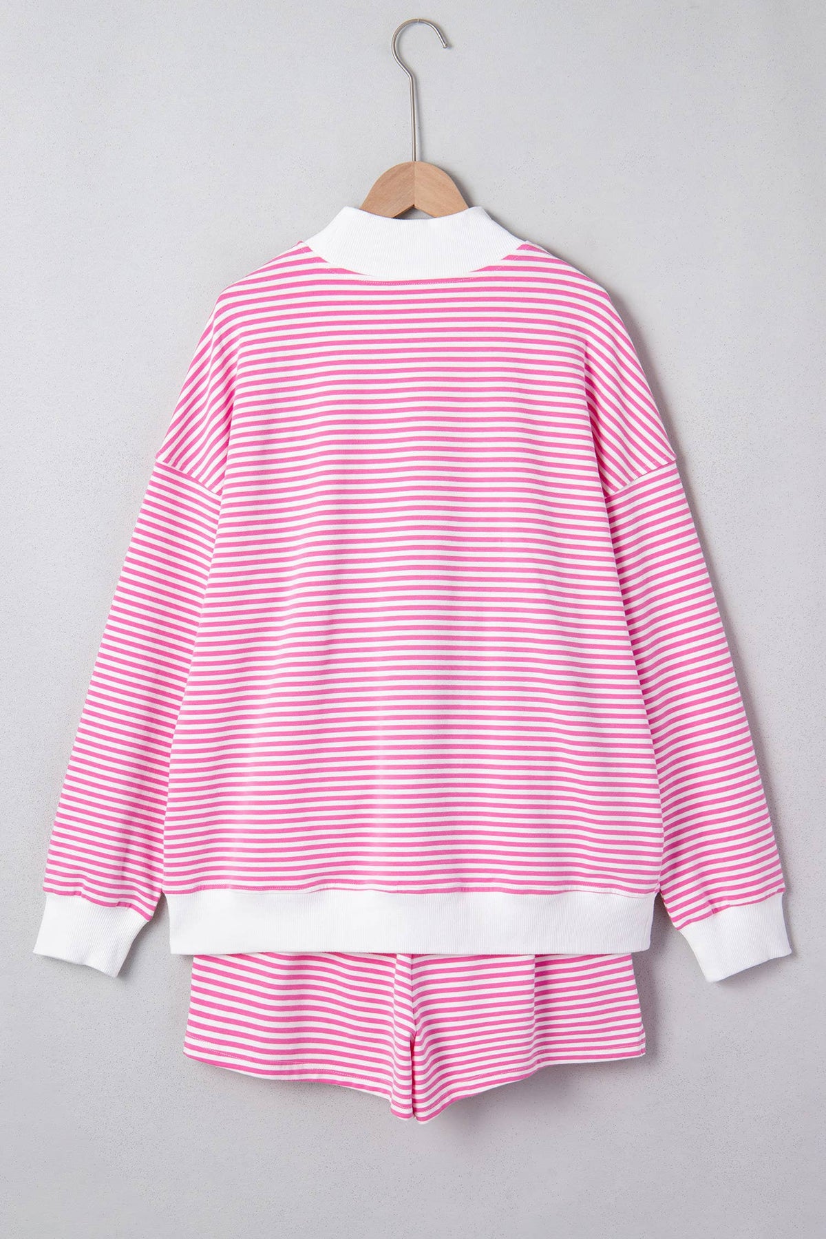 Oversize Mock Neck Set