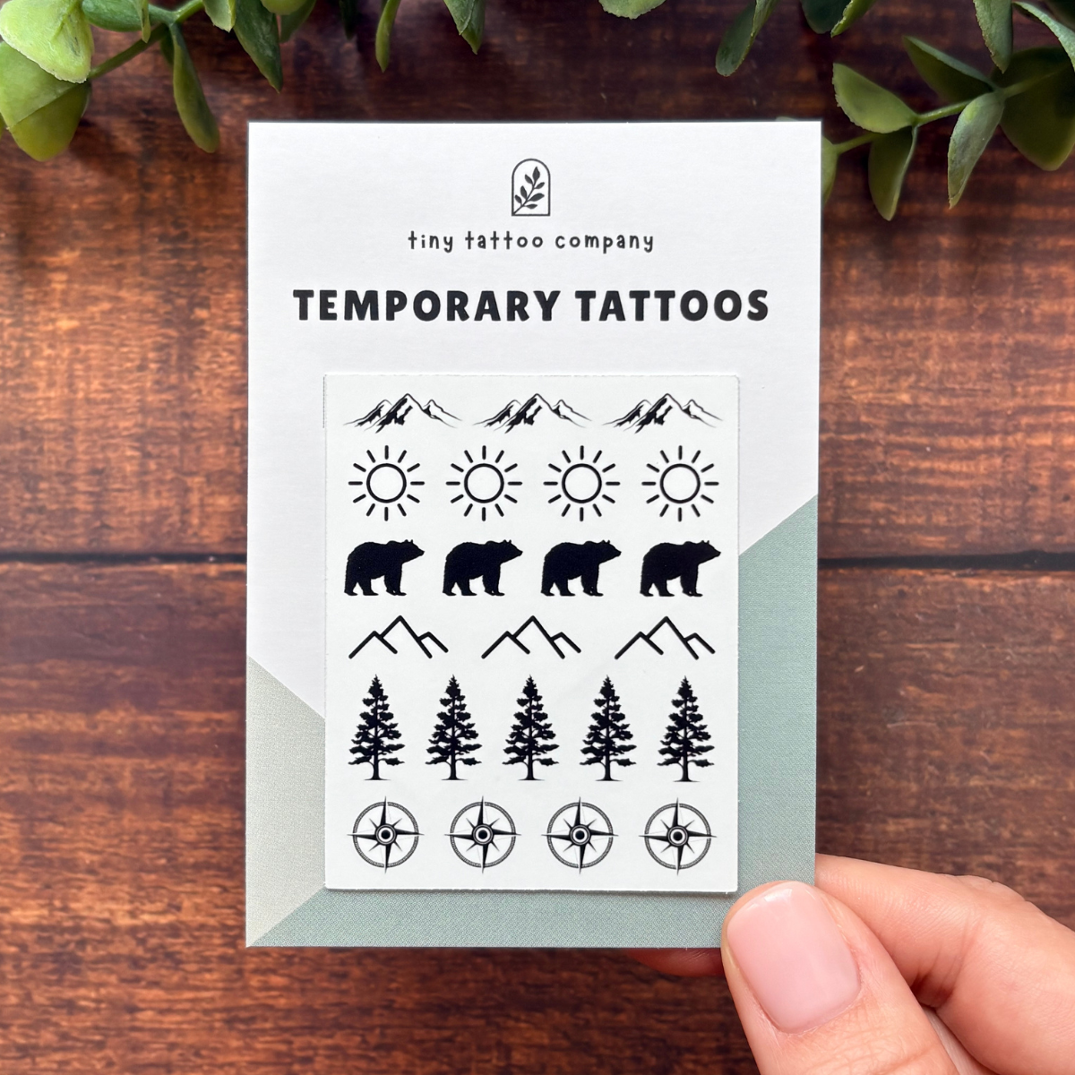 Mountain Temporary Tattoo Pack ⛰️