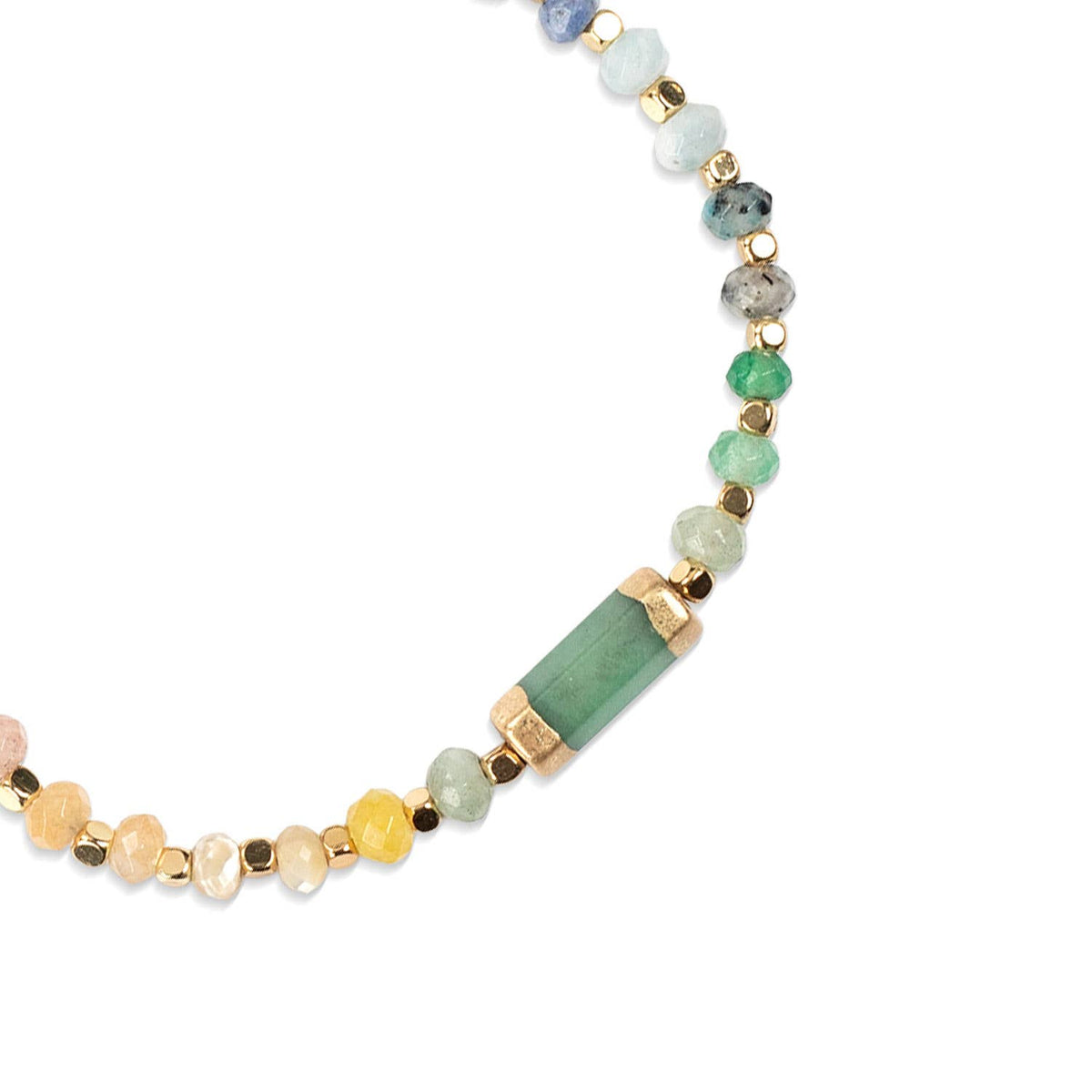 Chakra Glow Bracelet - Joy/Heart/Gold