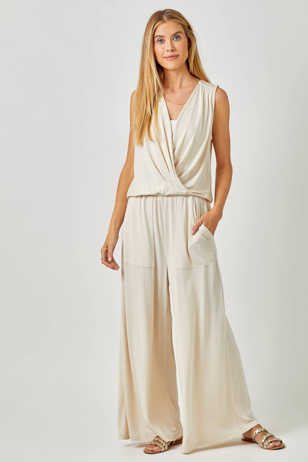 Modal Wide Leg Pants