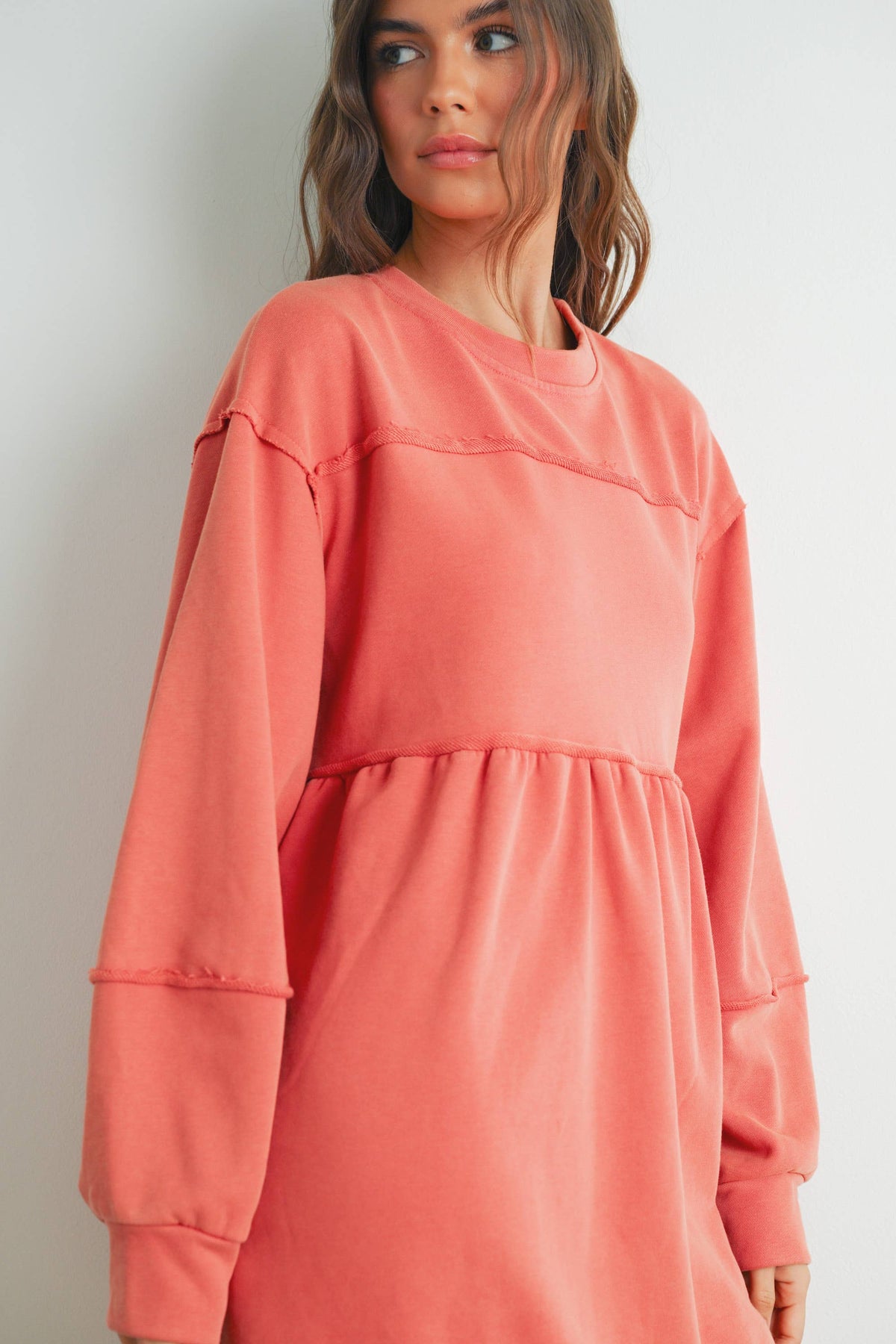 Full Sleeve Winter Mini Dress