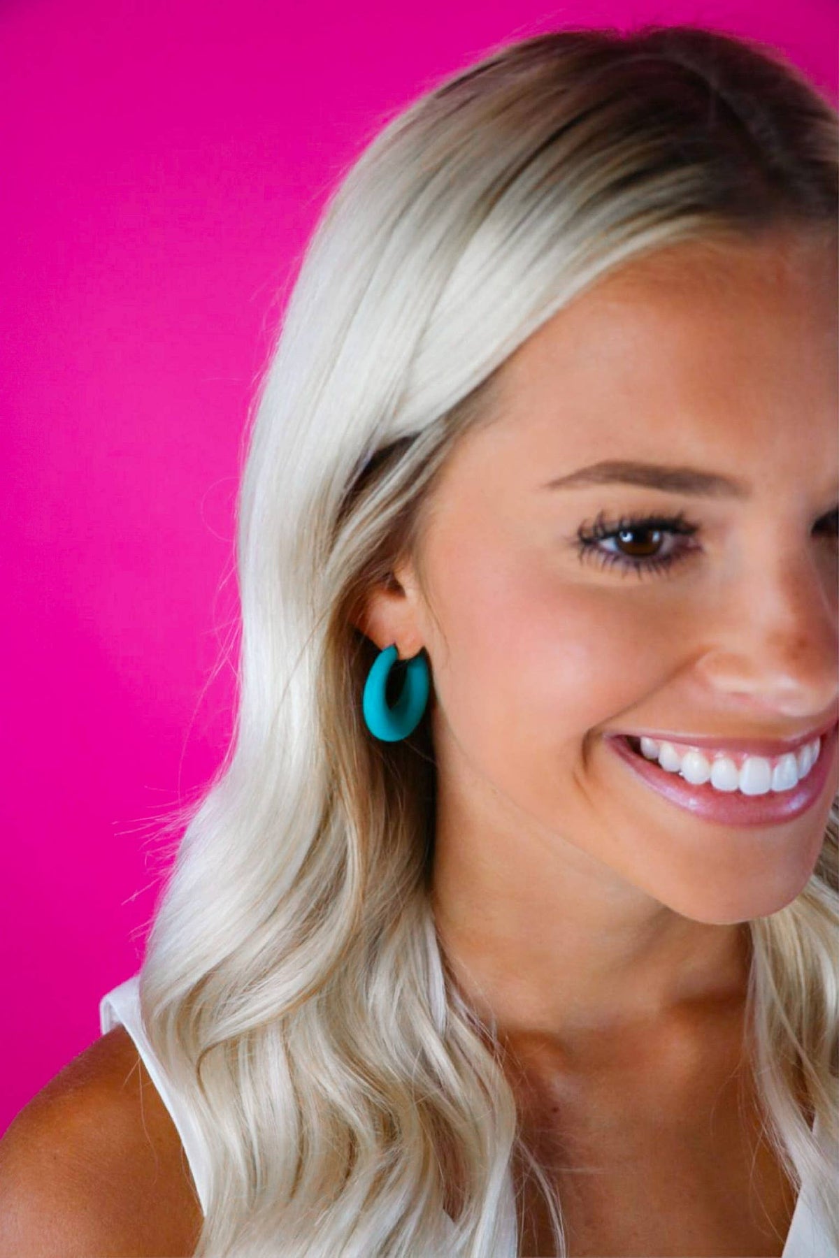 Colorful Kennedi Hoops